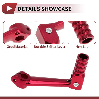 Folding Gear Shifter Lever Red for ZongShen NC250