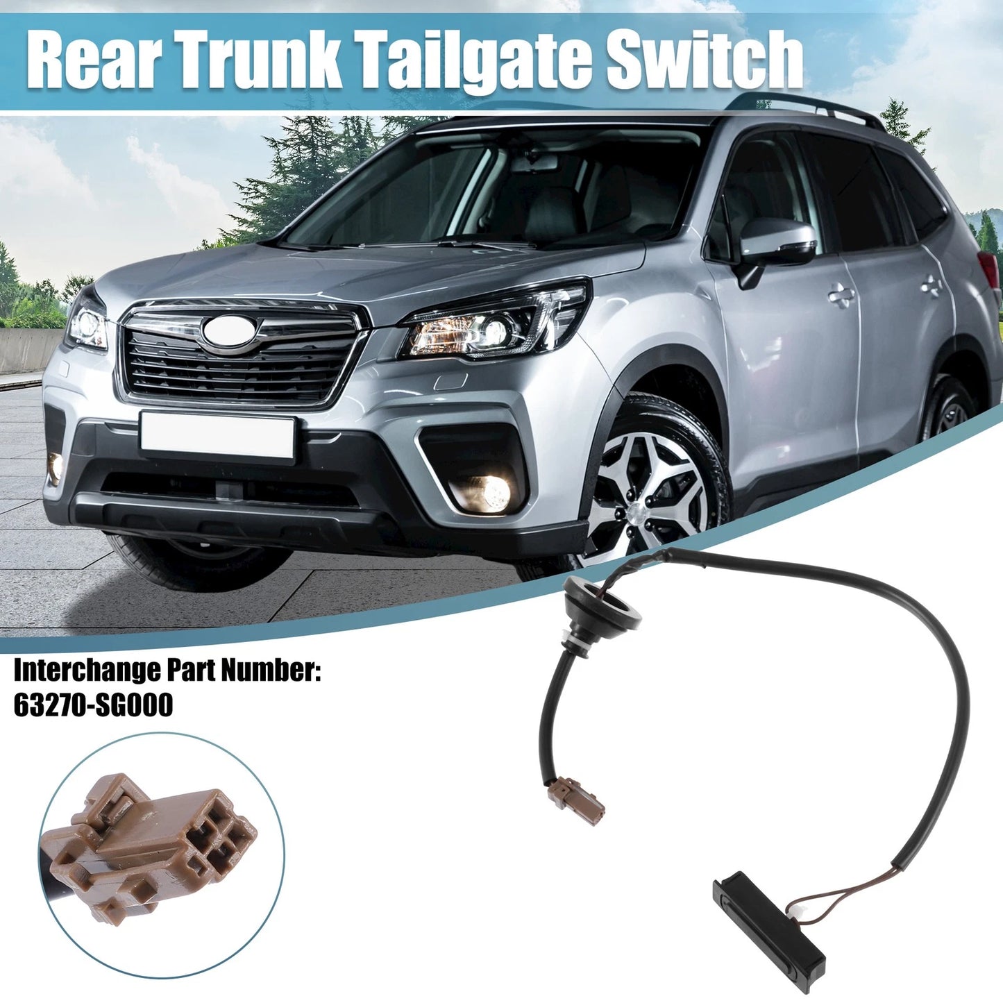 Rear Trunk Tailgate Switch for Subaru Forester (2014-2018)