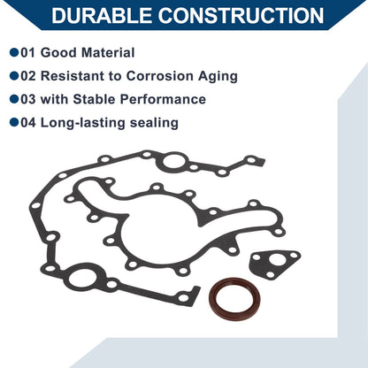 Engine Timing Cover Gasket Set for Ford Ranger (1990-2000) - 1 Set