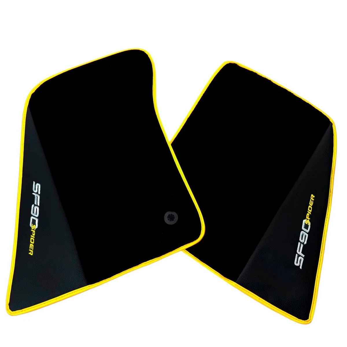 AutoWin Black Floor Mats for Ferrari SF90 Spider (2019-2024)