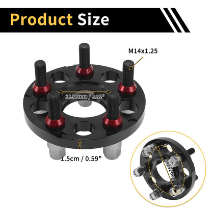 Wheel Spacers 5x112mm M14x1.25 for BMW Z4 G29 (2019-2020)