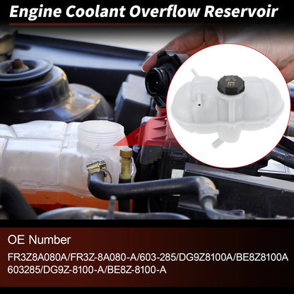 Coolant Expansion Reservoir Tank with Cap for Ford Mustang (2015-2023)