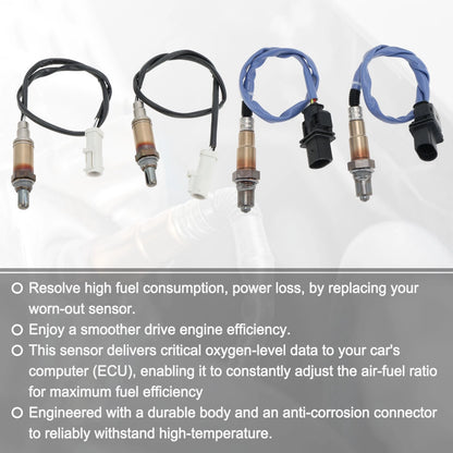 Oxygen Sensors 4 x for Ford F-150 V8 4.6L (2009-2010)