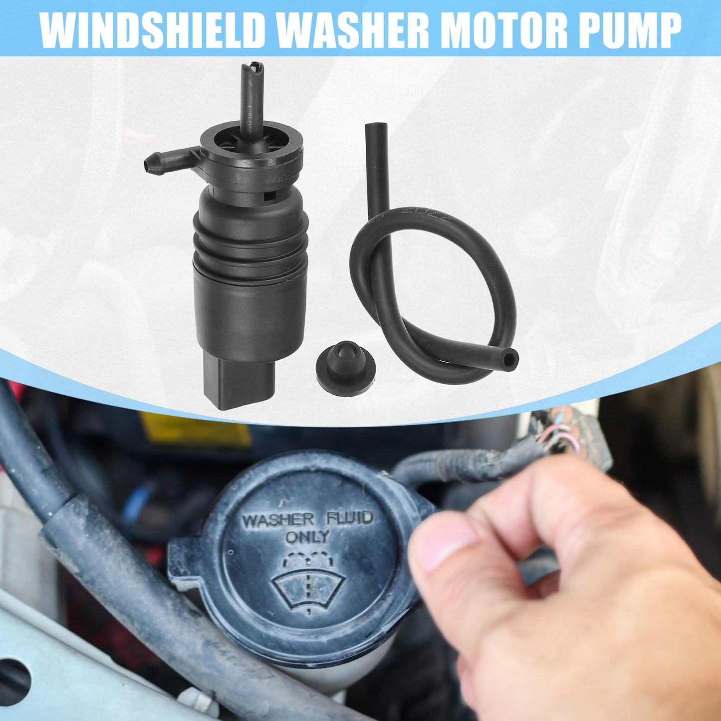 Windshield Washer Motor Pump for Mitsubishi Lancer (2002-2007)