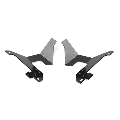Dual A-Pillar Light Mounting Brackets for Jeep Wrangler JL, Gladiator JT (2018-2024)