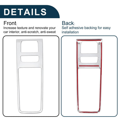 Gear Shift Panel Cover for Toyota Harrier 80 Series Chrome Silver (2000-2005)