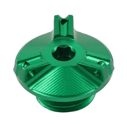 Green Engine Oil Cap Bolt Cover for Kawasaki Z400/650/800/900/Z1000