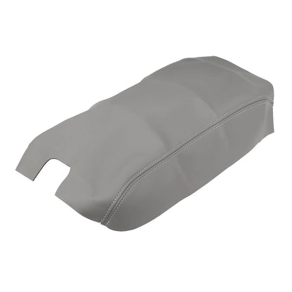 Car Center Console Lid Armrest Cover for Ford F150 (2009-2014) Gray