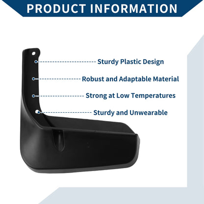 Mud Flaps Splash Guards for Toyota Camry (2015-2017)