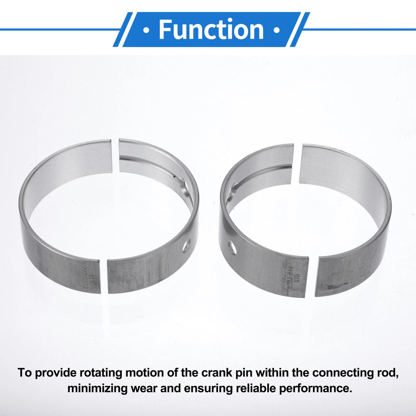 Main Bearing Set for Ford Transit Custom 2.2 (2012-2023)