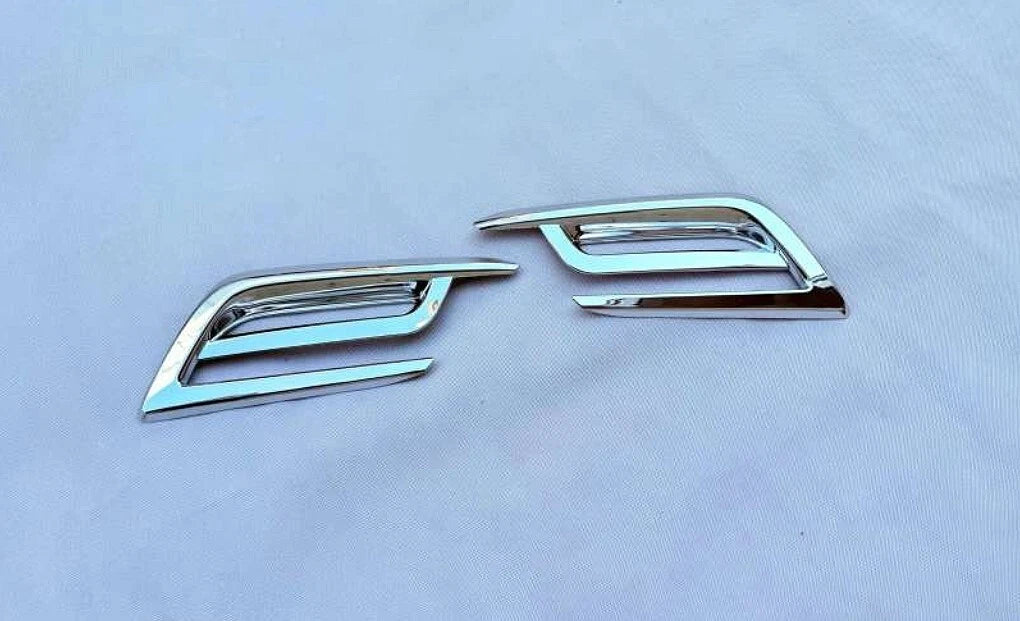 Rear Bumper Fog Light Cover Trim Chrome for Toyota Grand Highlander (2024-2025)