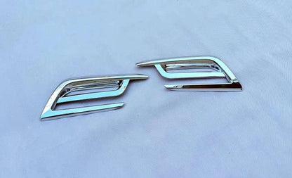 Rear Bumper Fog Light Cover Trim Chrome for Toyota Grand Highlander (2024-2025)