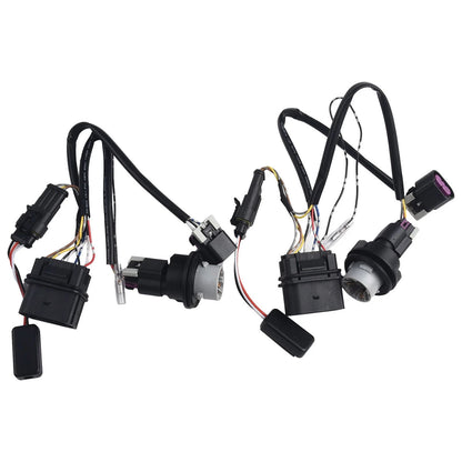 2 x Headlights Conversion Wire for Ram 1500/2500 for Ram 1500/3500 Black