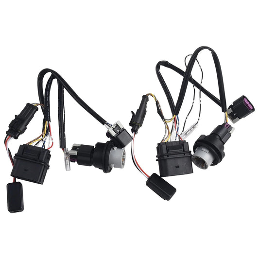 2 x Headlights Conversion Wire for Ram 1500/2500 for Ram 1500/3500 Black