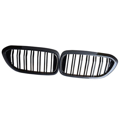 Carbon Fiber Kidney Bumper Grille for BMW G30 G31 5-Series 530i 540i (2017-2018)
