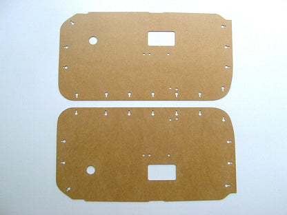 2 x Door Panel Cardboard for MG B (1970-1980)