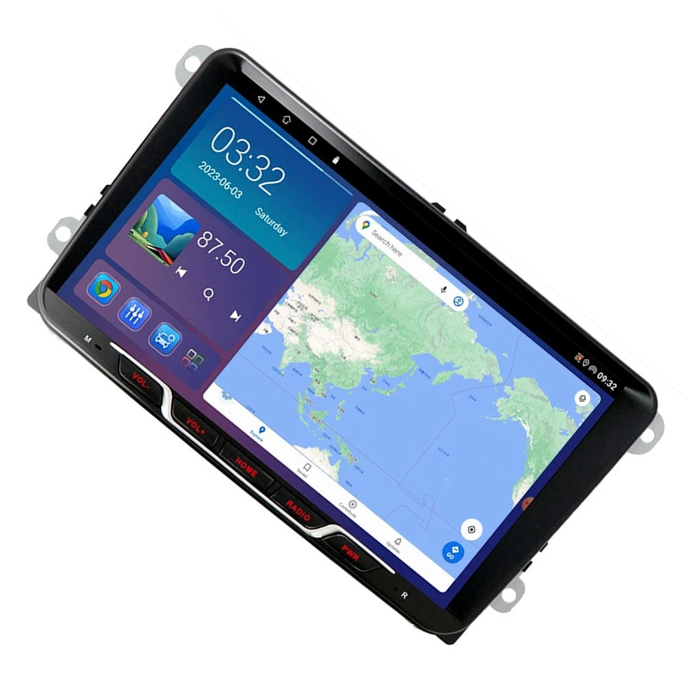 9 Inch CarPlay Android 13 Head Unit for Volkswagen Polo (2010-2014)