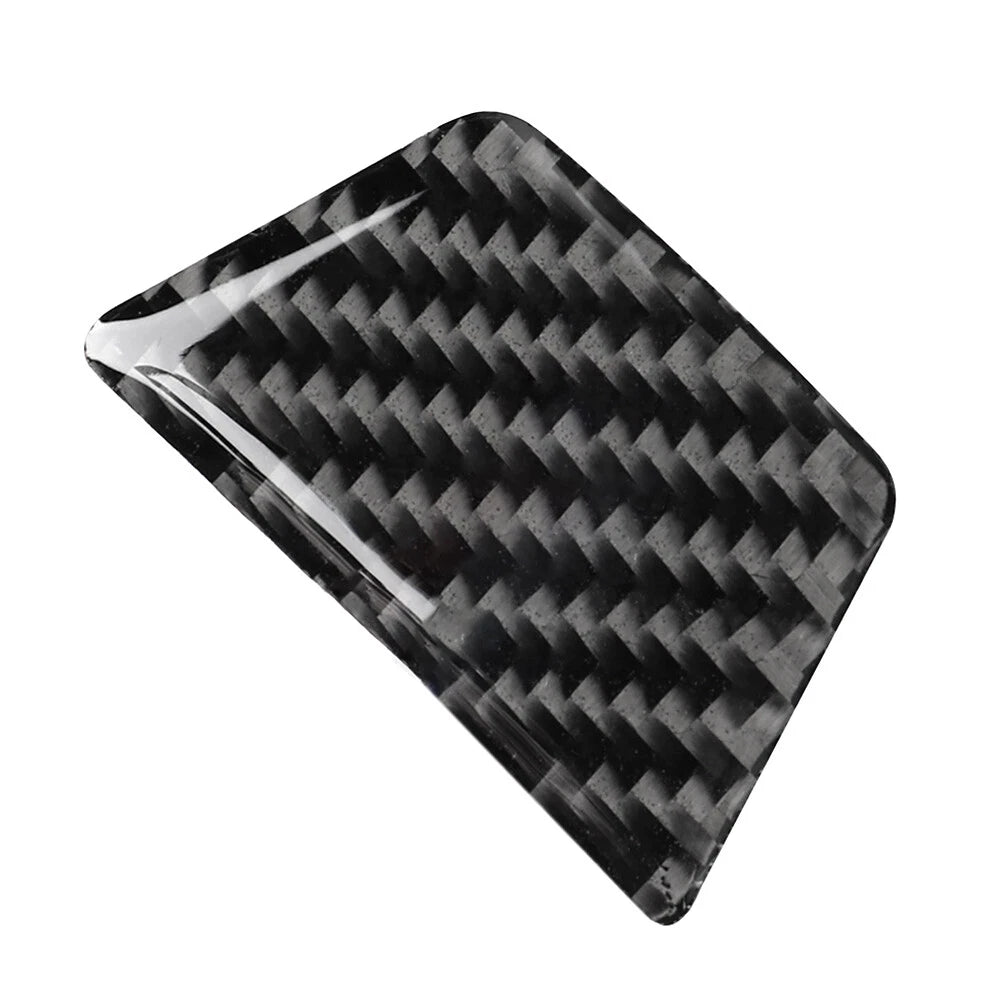 3 x Carbon Fiber Steering Wheel Cover Trim for BMW X5 X6 (2007-2013)