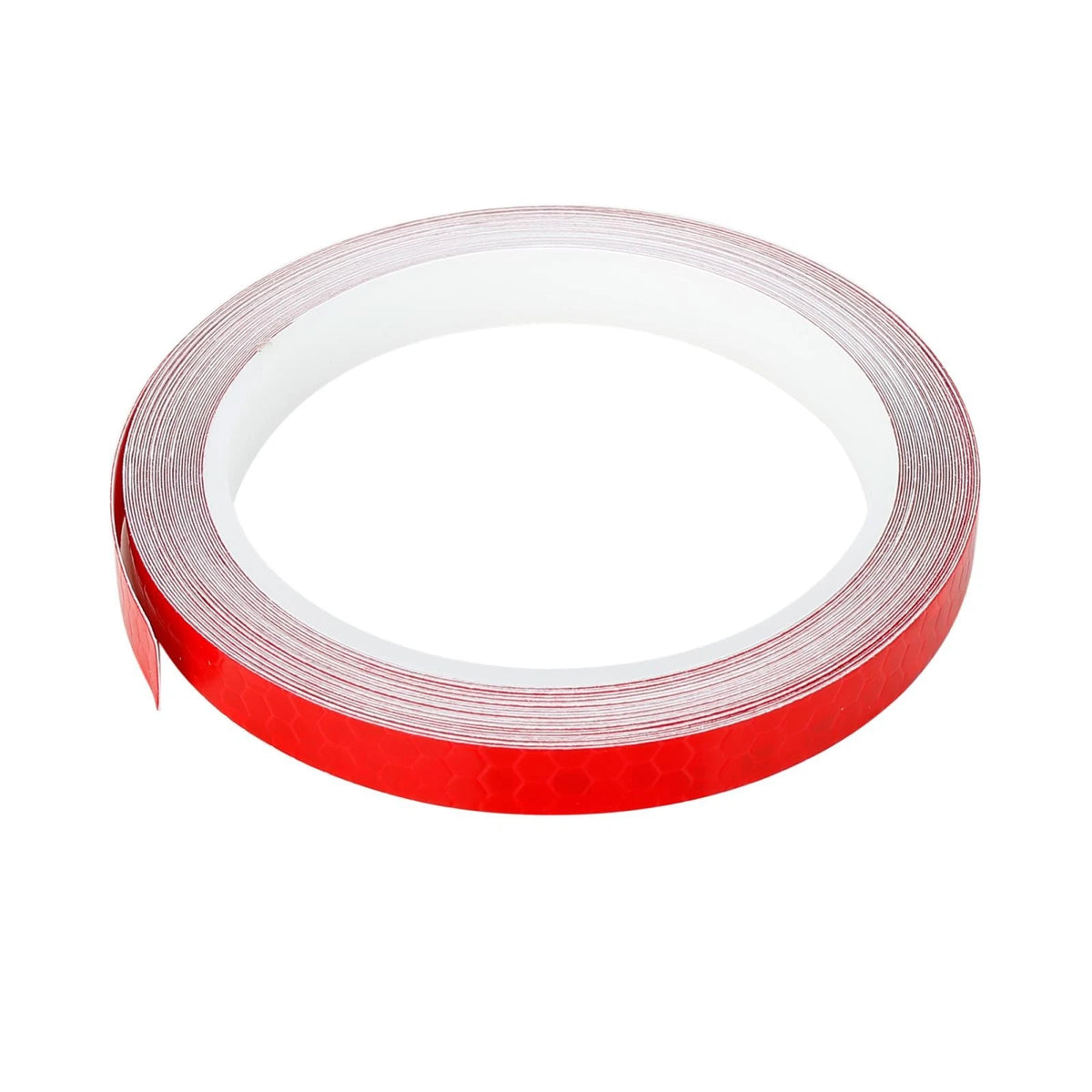 2pcs 314.96" Reflective Tape Sticker Warning Tape Red for Bike Motorcycle