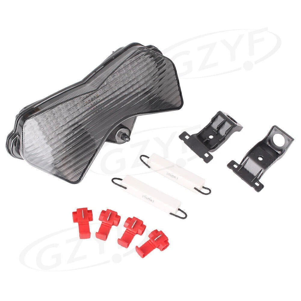 LED Taillight with Integrated Turn Signals for Kawasaki ZX6R ZX6RR Z1000 Z750S