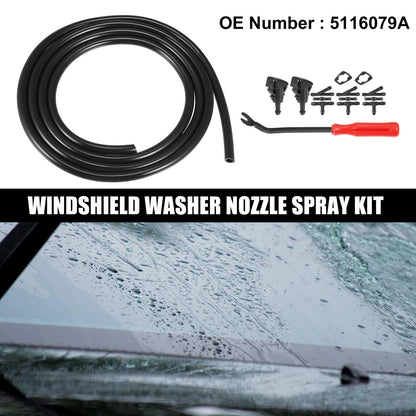 15x Front Windshield Washer Nozzle Kit for Dodge Avenger (2008-2011)