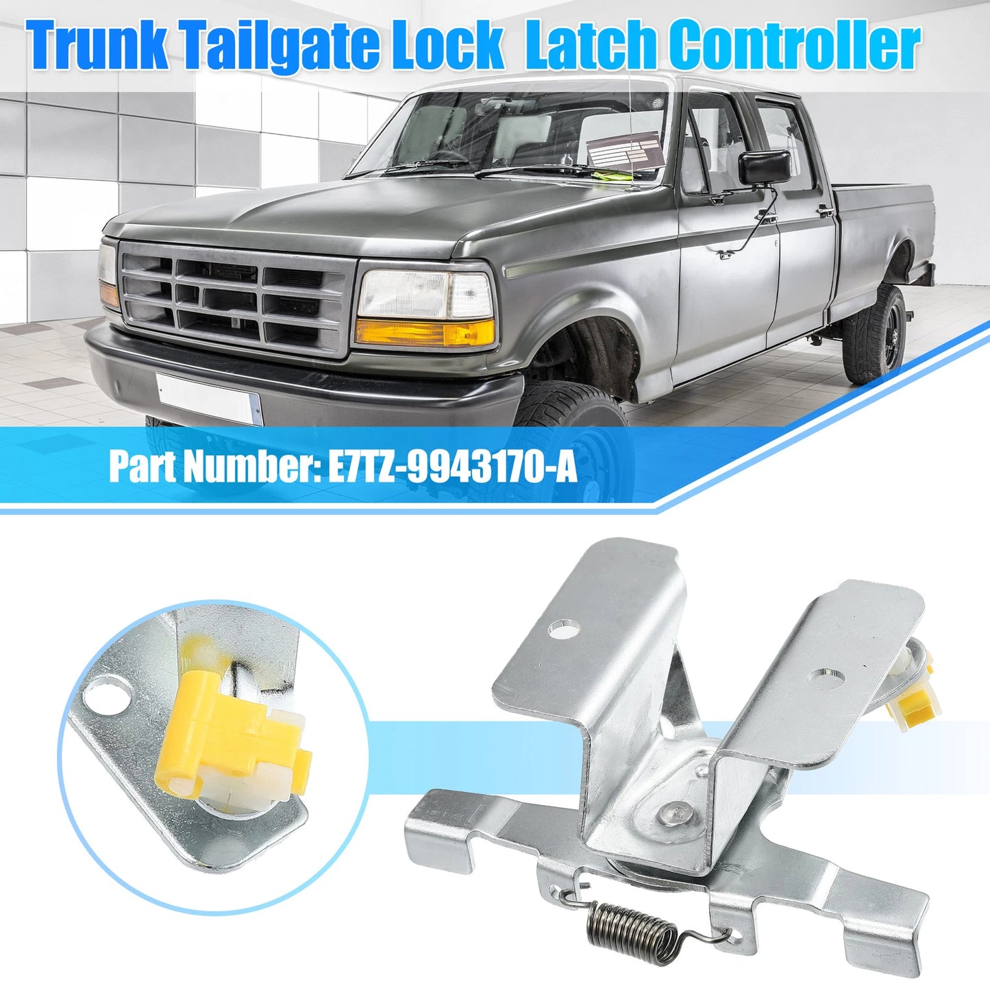 Tailgate Control Latch Lock for Ford Pickup Super Duty (1999-2016)