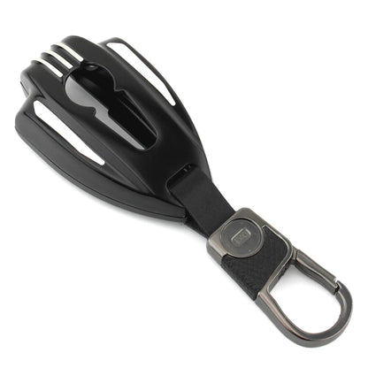 Black Moto Key Case Cover for BMW R18 Classic Bagger (2020-2023)