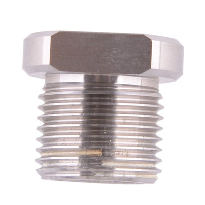 Stainless Steel Oil Filter Adapter 1/2-28 to 3/4-16 for Automotive (N/A)