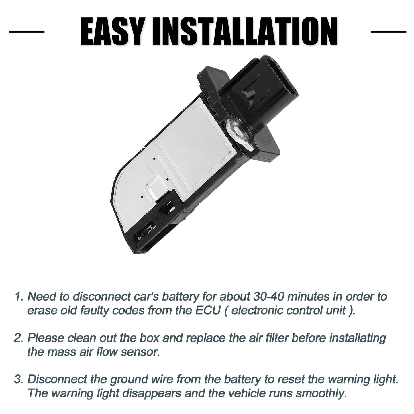 Mass Air Flow Sensor for Ford Fiesta (2011-2019)