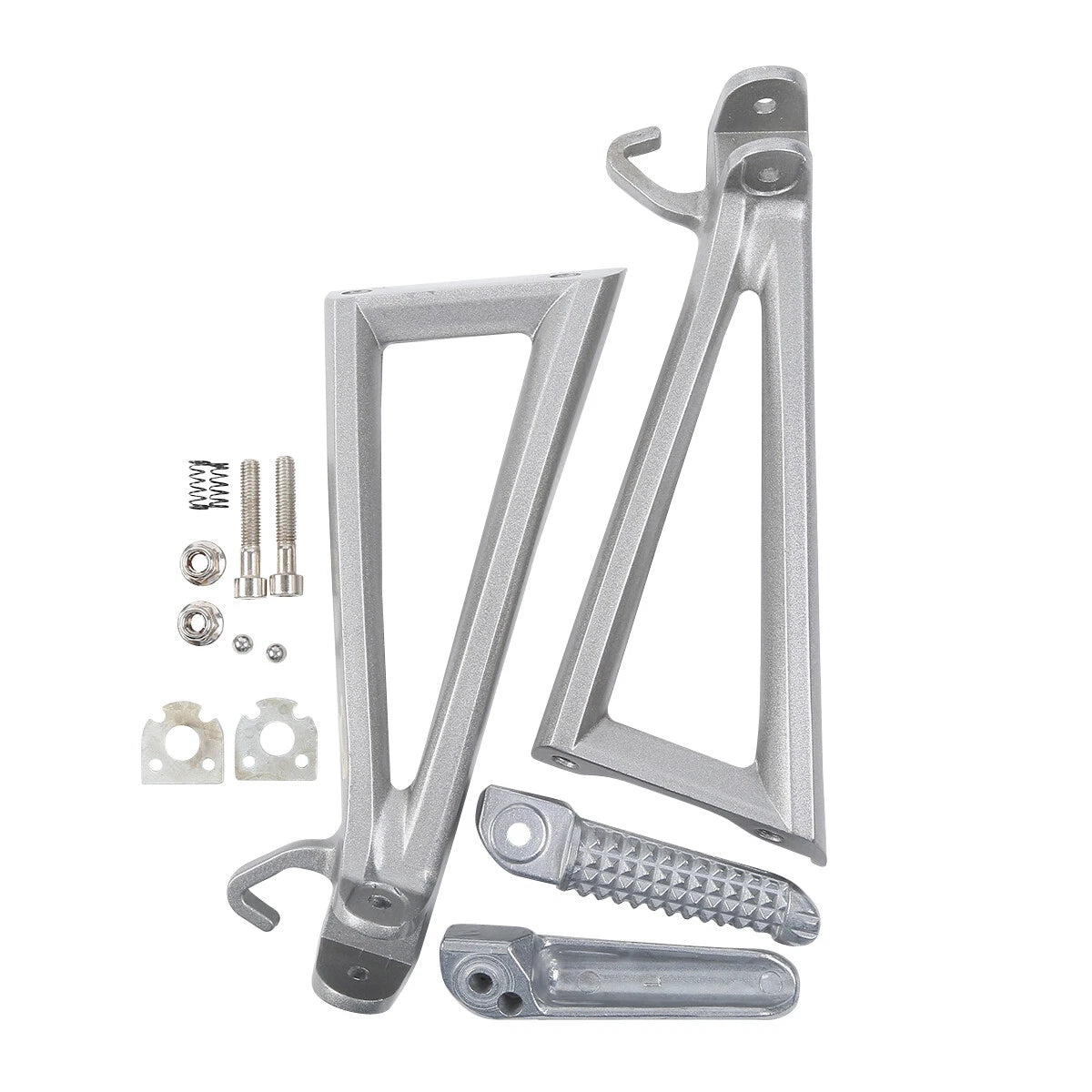 Driver & Passenger Footpegs Footrests Bracket for Yamaha YZF R6 (2006-2016)
