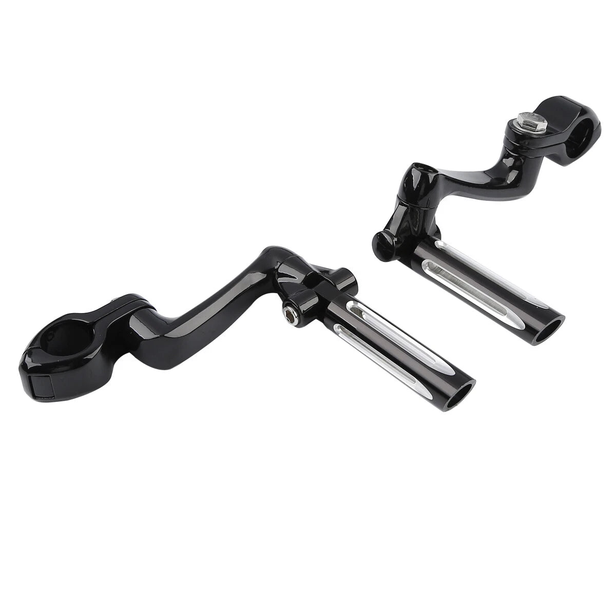 1.25" Highway Bar Male Mount Footpegs for Harley Touring Road Glide (2009-2023)