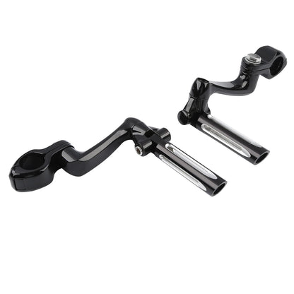 1.25" Highway Bar Male Mount Footpegs for Harley Touring Road Glide (2009-2023)