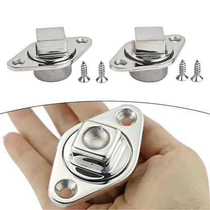 Sleek Design Polished 316 Stainless Steel Boat Drains - Convenient Pack