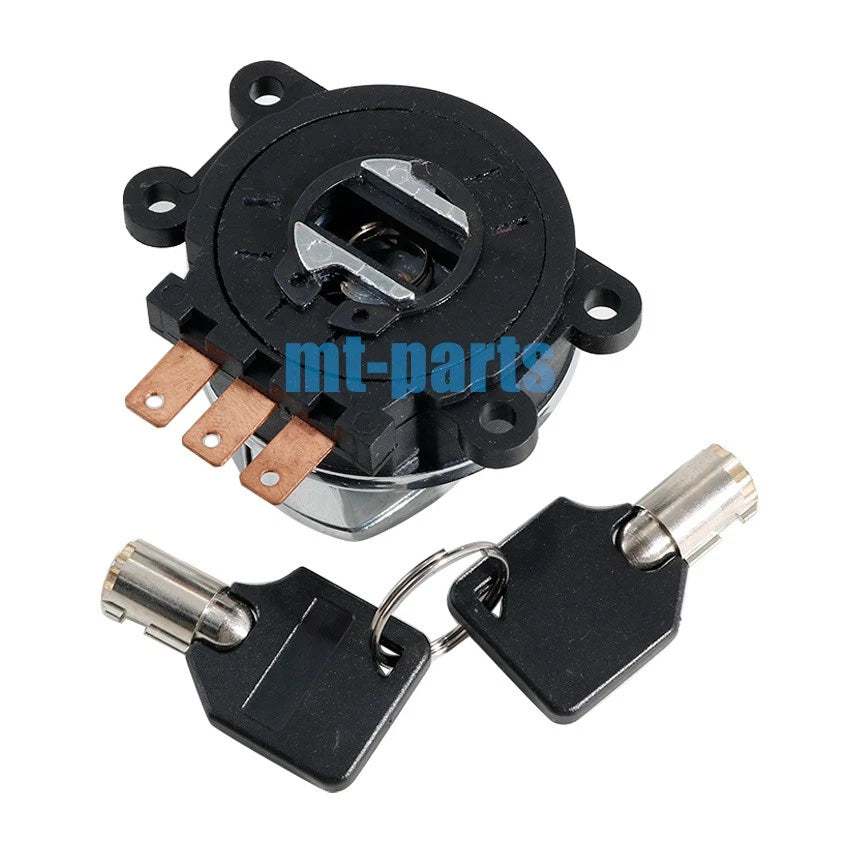 Chrome Ignition Key Switch for Harley Heritage Softail Classic FLSTC (2000-09)