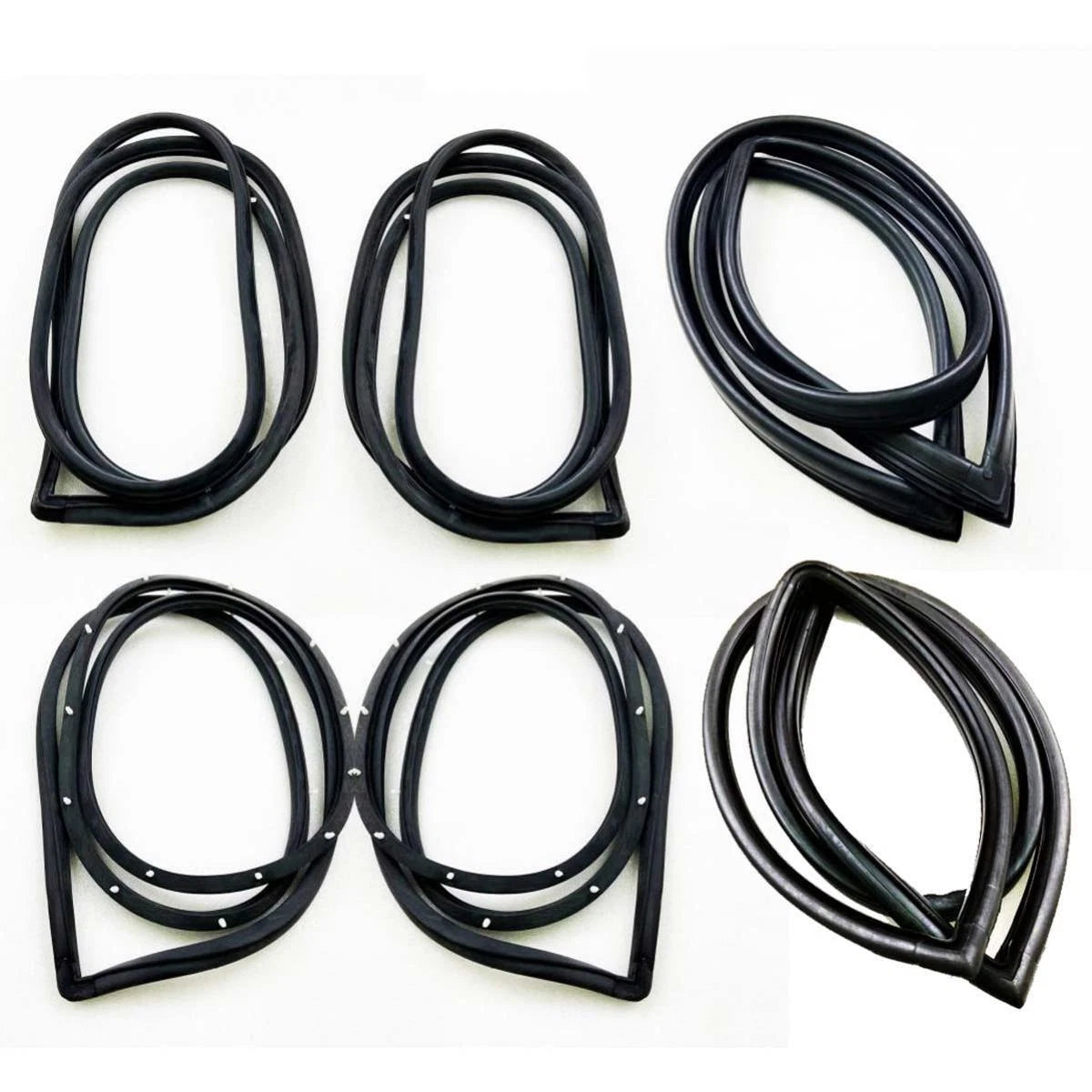 Windshield Door Rubber Seal Set 6 Fits Toyota Corolla KE30 4D Sedan 1974-79
