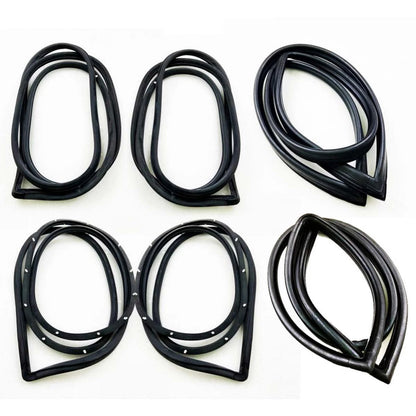 Windshield Door Rubber Seal Set 6 Fits Toyota Corolla KE30 4D Sedan 1974-79
