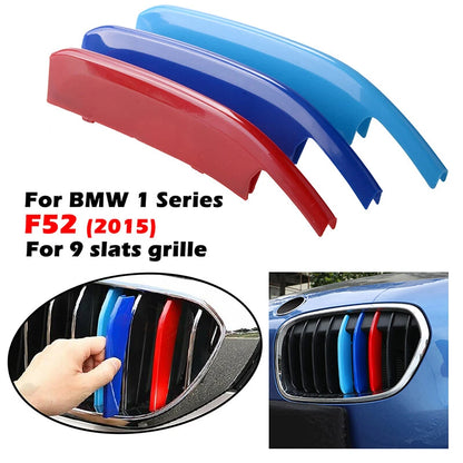 9-Bar Grill M Tri-Color Cover for BMW 1 Series F52 (2017-2019)