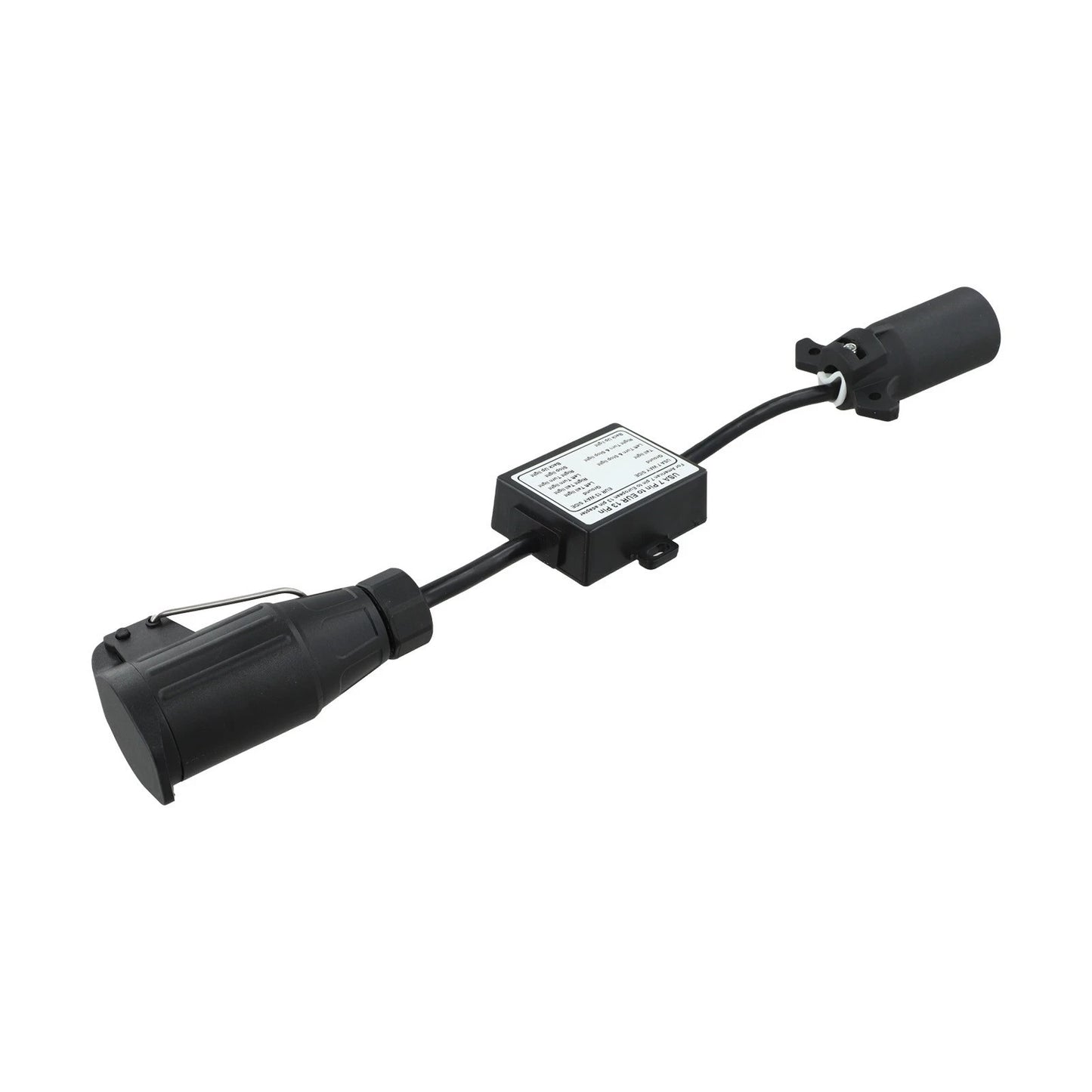 13-Pin Trailer Light Converter 7-Way Connector for Vehicles
