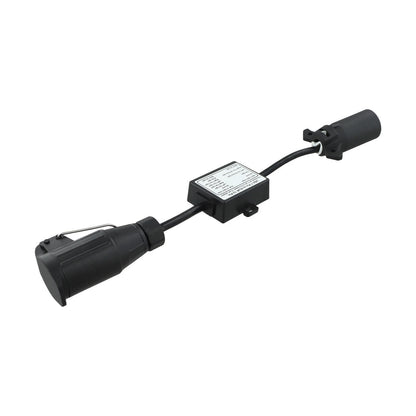 13-Pin Trailer Light Converter 7-Way Connector for Vehicles
