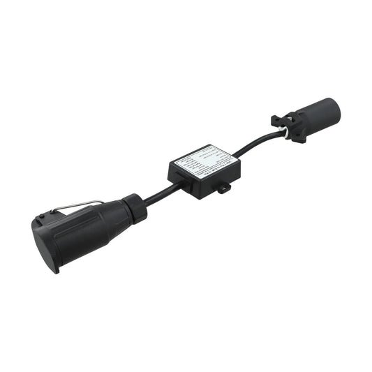 13-Pin Trailer Light Converter 7-Way Connector for Vehicles