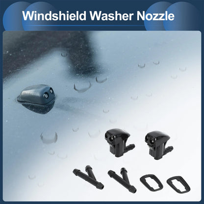 1 x Windshield Washer Nozzle with Hose Connector for Jeep