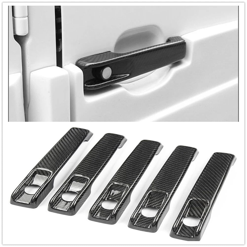 Carbon Fiber Door Handle Cover Trim for Mercedes Benz G Class W463 (2019-2023)