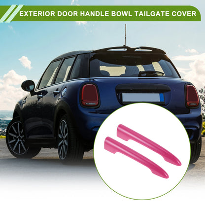 Rear Trunk Door Tailgate Handle Cover for BMW Mini Cooper F54 Clubman 2014+ Pink