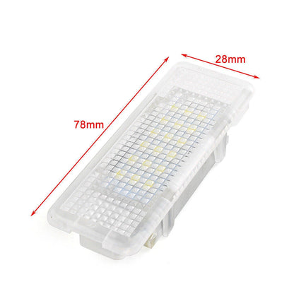 2 x White LED Door Courtesy Lights for BMW E53 X5, E39, Z8, E52 (2000-2006)