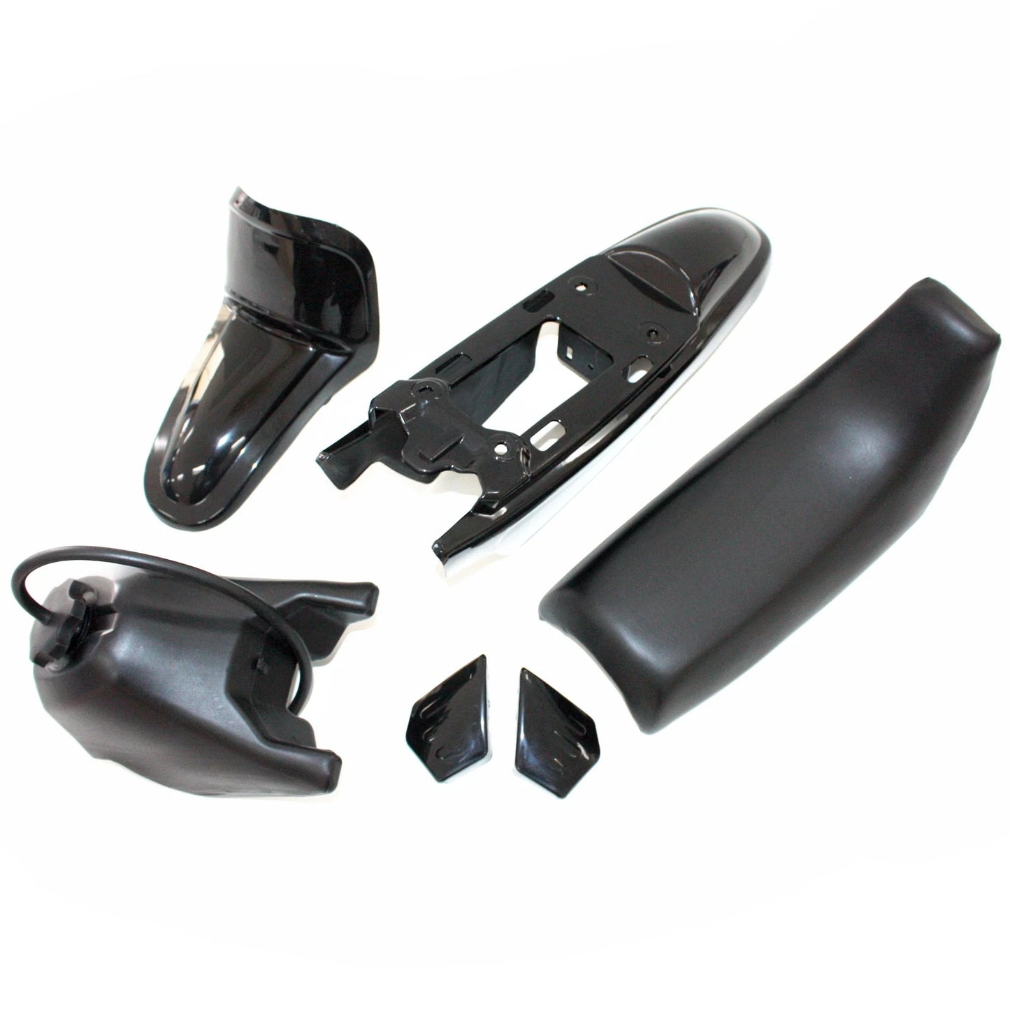 BLACK Plastic Fender Fairing for Yamaha PEEWEE PW50 PY50 50 DIRT BIKE