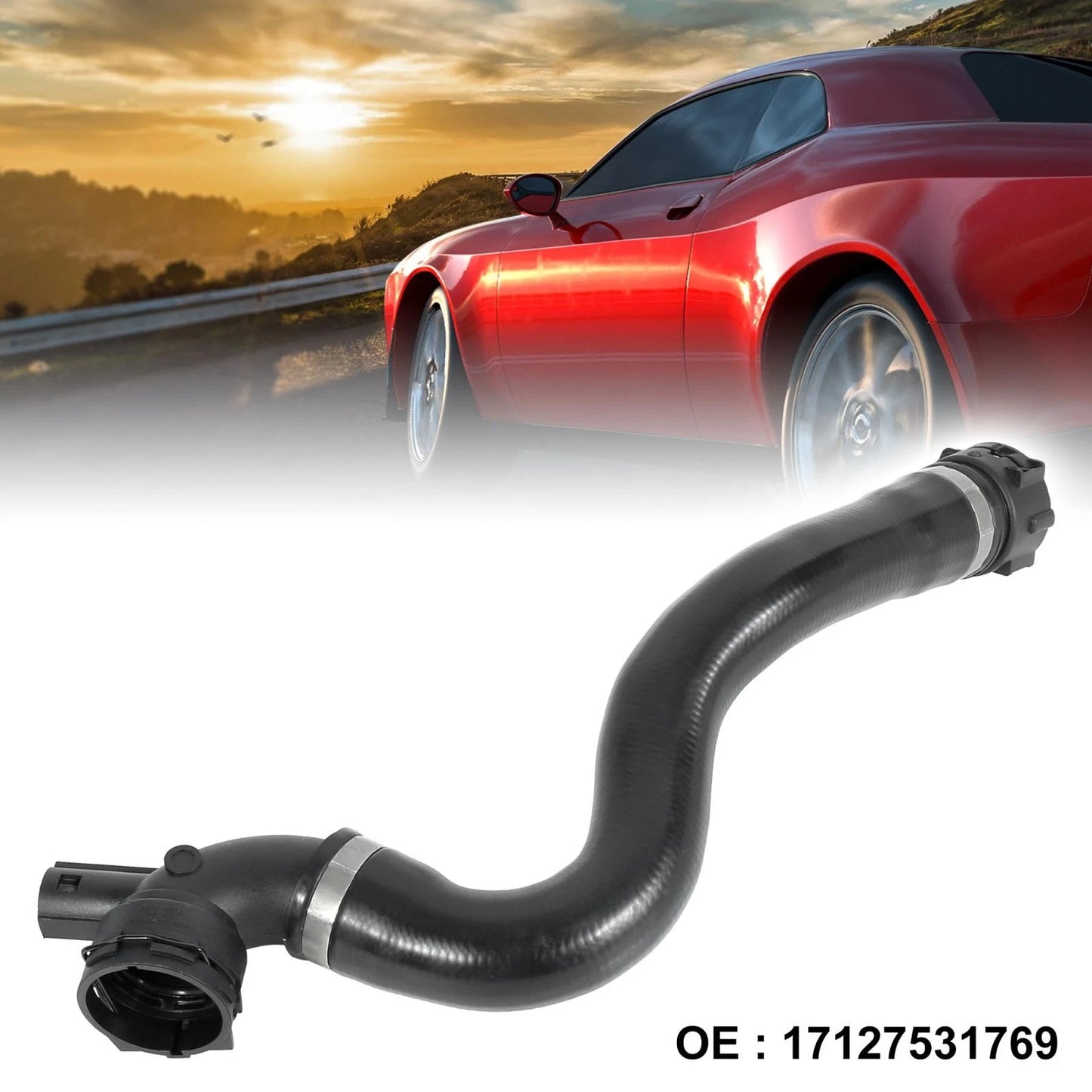 Radiator Coolant Water Hose for BMW 1 Series E88 (2006-2013)