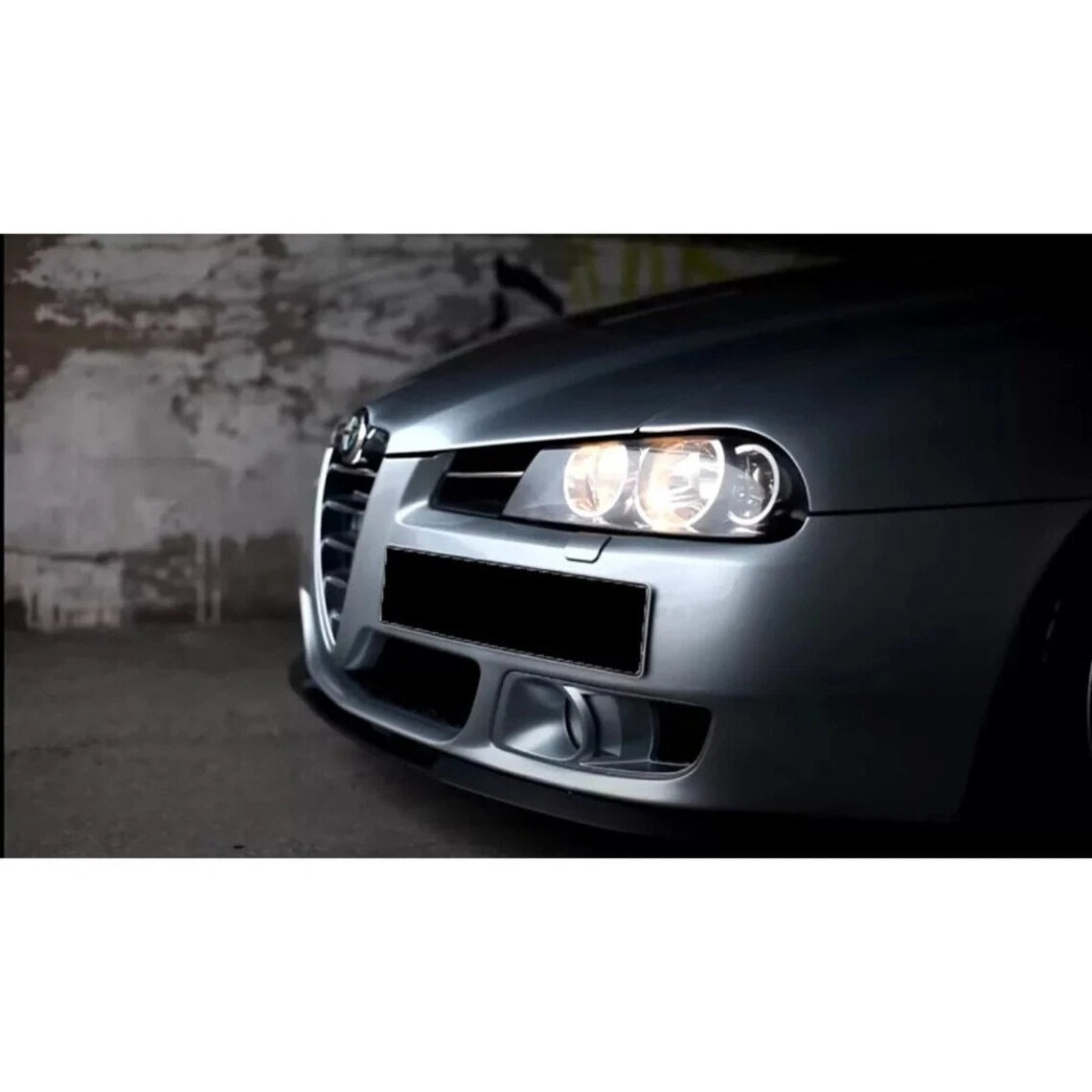 Front Bumper Lip 3 Pcs for Alfa Romeo 166 (1998-2007)