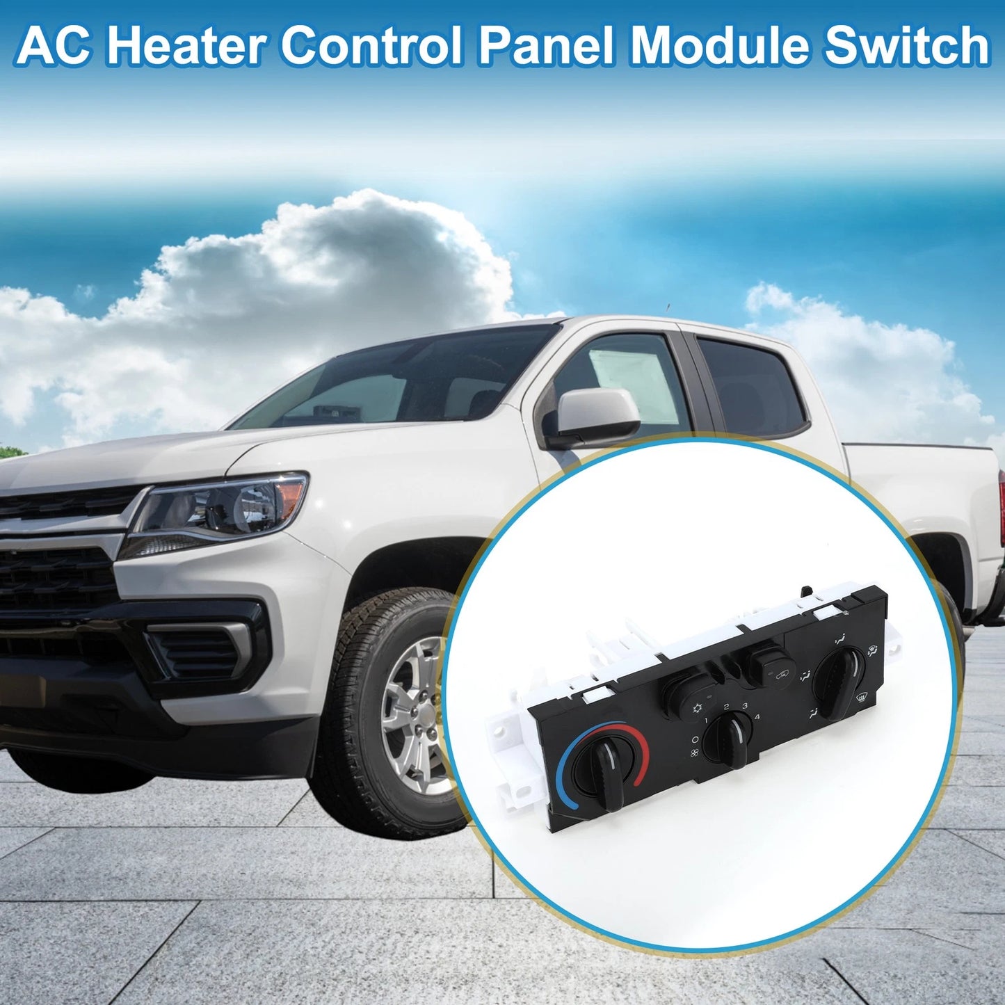 HVAC A/C Heater Climate Control Panel for Chevrolet Colorado (2004-2012)