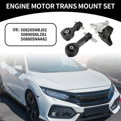 Engine Motor Mount 1 Set for Honda Civic 2006-2010