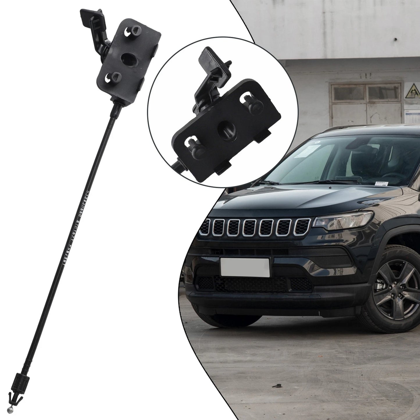 Hood Catch Secondary Release Cable for Jeep